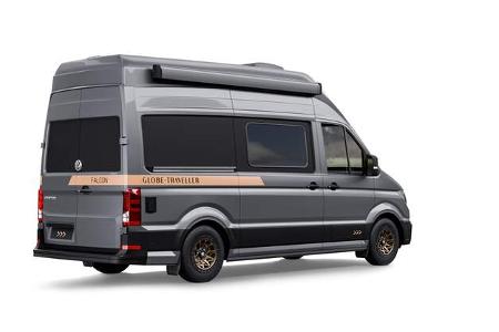 Falcon, Seitansicht, Globe-Traveller, Markise, Campingbus