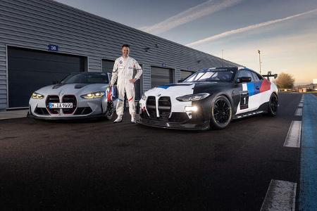 BMW M4 CSL gegen GT4, Rennstrecken-Vergleich