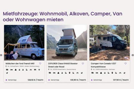 Alpaca Camping Vermietung