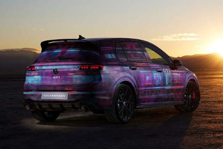 VW Golf 8 Facelift GTI Concept CES