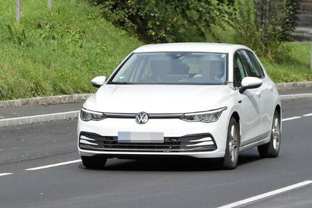 Erlkönig VW Golf 8 Facelift