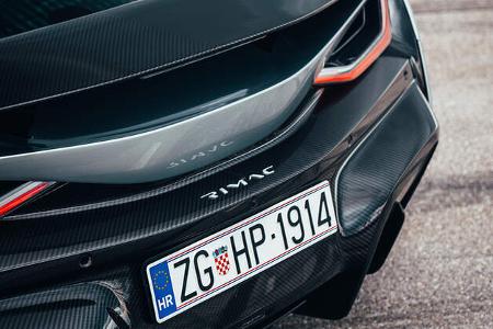Rimac Nevera Außenansicht