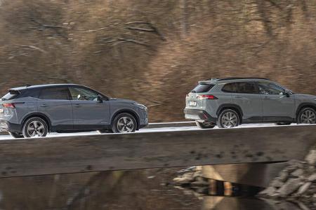 Toyota Corolla Cross, Nissan Qashqai