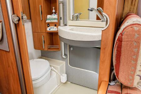 Hymermobil Badezimmer f