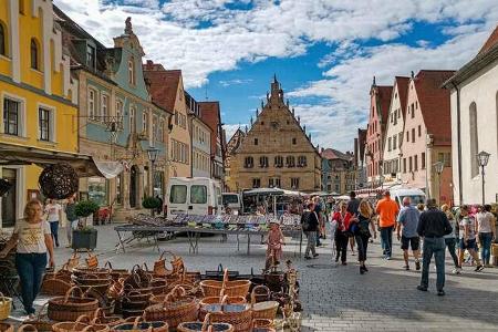Nuernberg Reise Wochenmarkt
