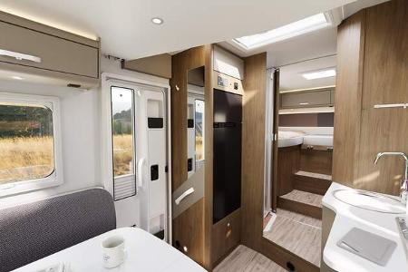 Teilintegrierter Pilote Carado T457