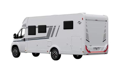 Teilintegrierter Pilote Carado T457