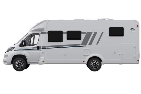 Teilintegrierter Pilote Carado T457