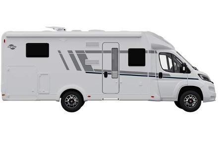 Teilintegrierter Pilote Carado T457