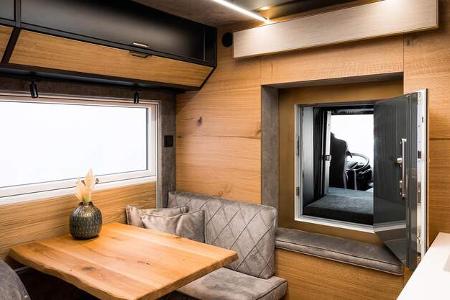 SOD Peak Offroad-Camper, Durchstieg, Dinette, Fahrerhaus