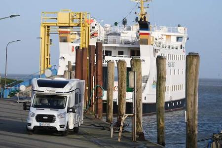 Fähre, Norddeutschland, Wohnmobil, Chausson, Hafen