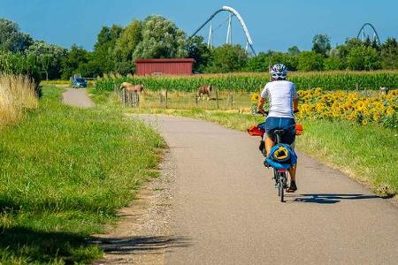 Wasserwandern Fahrrad i