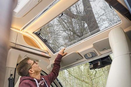 Panoramafenster, Fahrerhaus, Vorderer Busteil, Licht