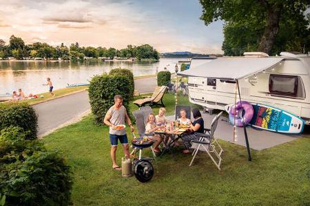 Campingplatz-Tipp Waging: Am See
