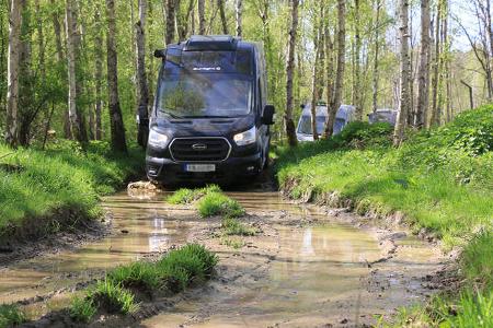 Sunlight Cliff 4x4 Ford Transit Serienausstattung