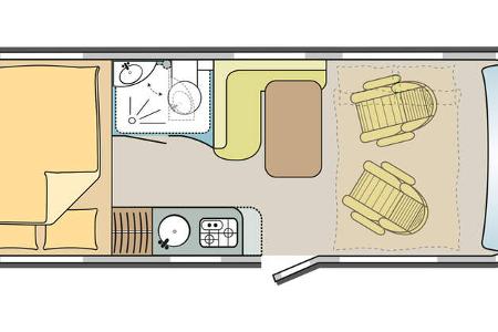 Integrierte, Dethleffs Globebus I1