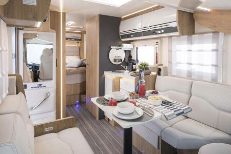 Integrierte, Längsbänke 