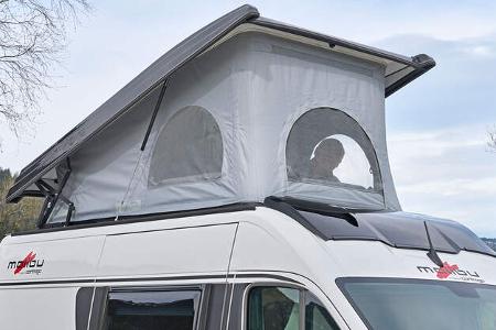 Malibu, Aufstelldachkonstruktion