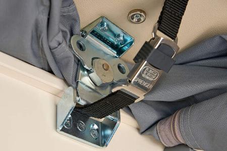 Malibu, Butterfly-Verschlüsse