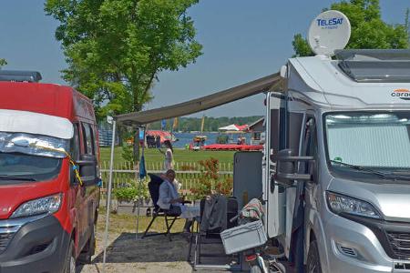 Chiemsee, Stellplätze