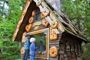 MŠrchenwald, Lebkuchenhaus, Kinder, BŠume