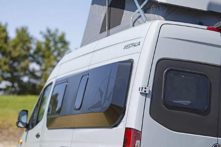 Neuheit Campervan Westfalia James Cook GFK-Seitenverbreiterung