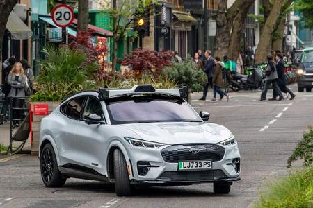 Wayve Testfahrt Autonomes Fahren London