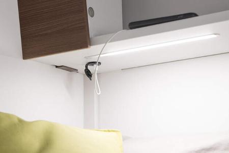 Etrusco, Einzelbetten