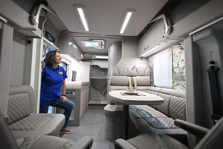 Teilintegrieter Wingamm Oasi 690 G Wohnraum