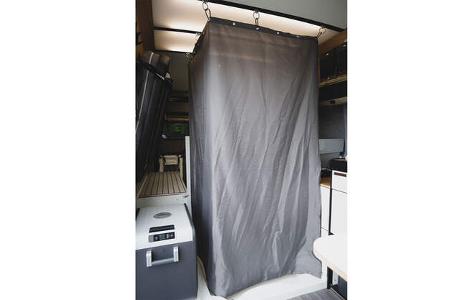 Rocket Camper Ryzon, Innenraumdusche