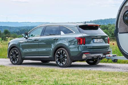 Kia Sorento Zugwagentest f