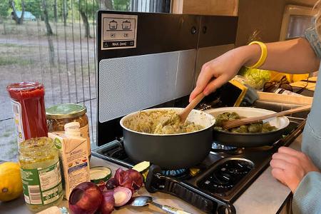 Clever Spirit 600 im Praxischeck; Kochen