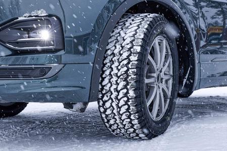 Seat Tarraco, AT Reifen, Schnee