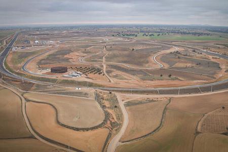 Nokian Teststrecke Santa Cruz Spanien