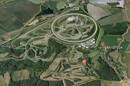 04/2012, Teststrecke, Lotus, Milbrook, England