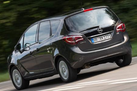 Opel Meriva 1.6 CDTI, Heckansicht