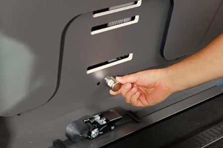 Mercedes Citan T-Klasse Arrettierung der Box