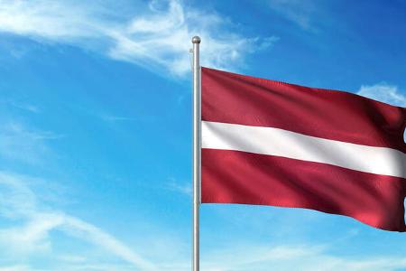 Flagge Lettland