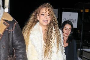 Mariah Carey mit ikonischen 90s-Locken beim Dinner in Aspen