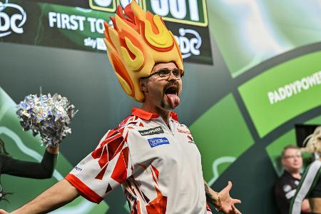 Darts-WM: Heta gelingt zweiter Neun-Darter