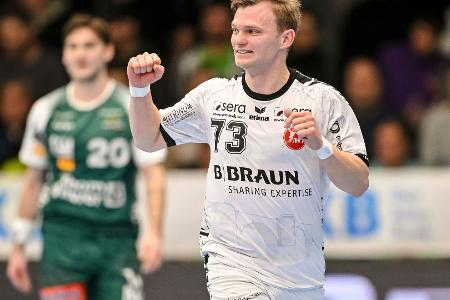 Vor WM-Pause: Melsungen behauptet Tabellenführung