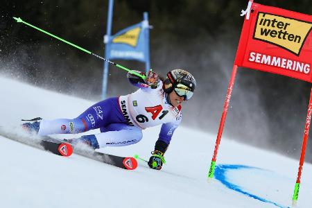 Riesenslalom in Semmering: Brignone in Führung