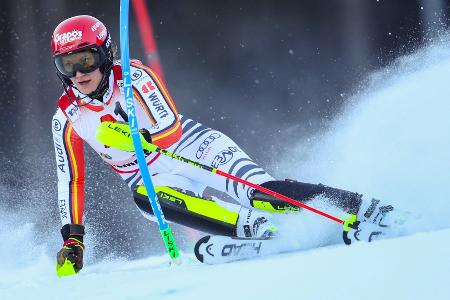 Slalom in Semmering: Dürr auf Podestkurs