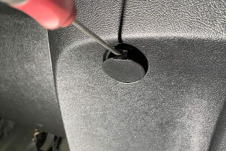 Schrauben, Innenraumfilter 