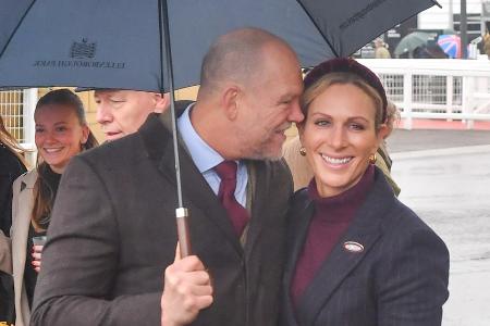 Zara und Mike Tindall: Familienspaß beim Pferderennen