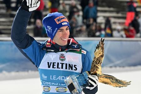 Die Tournee-Führenden nach Innsbruck: 24 von 25 kamen durch