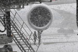 Eis und Schnee: Chiefs mit Reiseproblemen