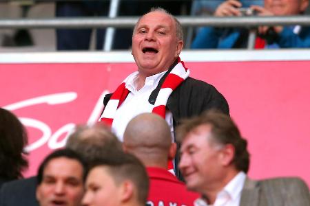 'Der FC Bayern ist mit großem Abstand die beste deutsche Mannschaft. Das tut mir leid für alle anderen.' (Uli Hoeneß über die Bayern-Dominanz)