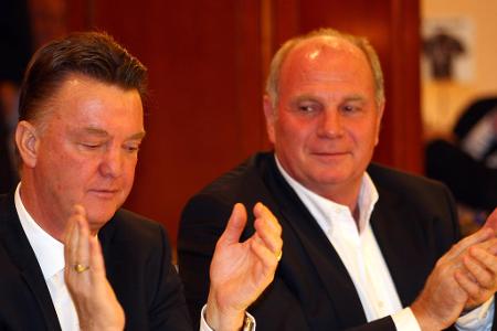 'Mit van Gaal haben wir das Double geholt und standen im Champions-League-Finale. Dass der menschlich eine Katastrophe war, steht auf einem anderen Blatt. Fachlich war er top.' (Hoeneß über Ex-Bayern-Trainer Louis van Gaal)