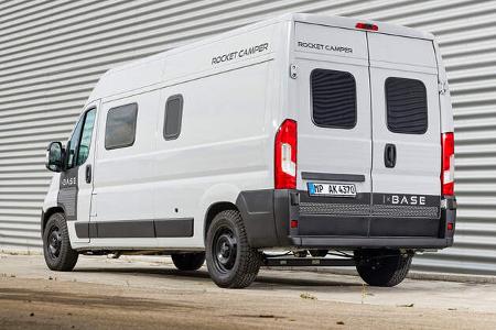 Rocket Camper Base, Hinteransicht